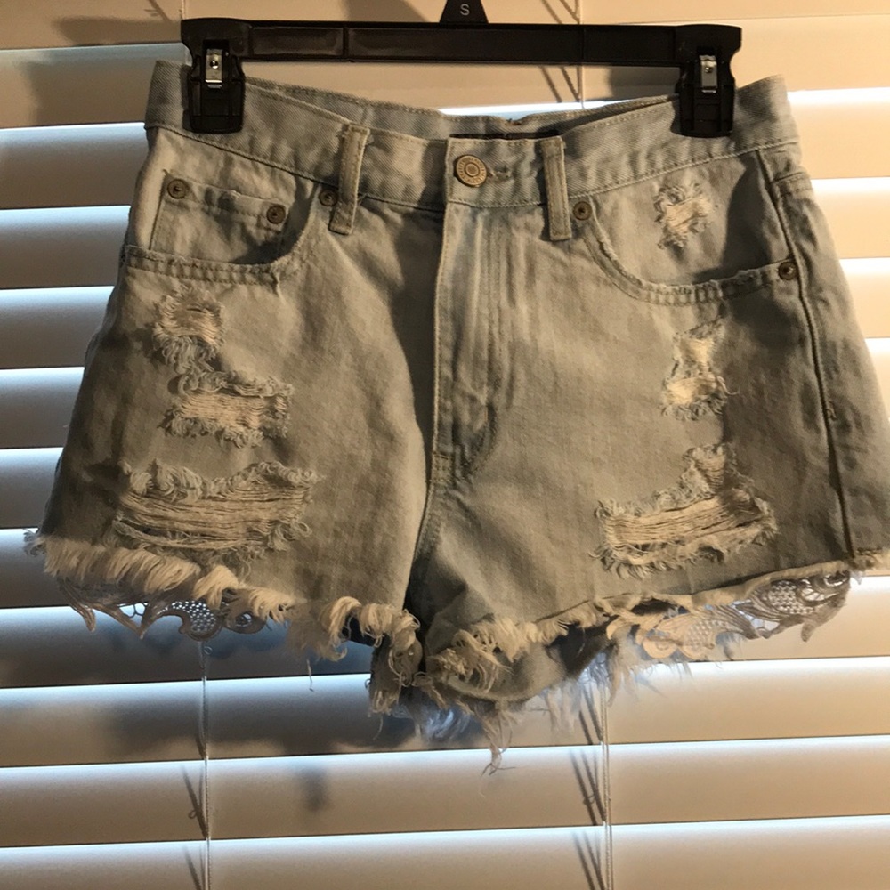Aero high waisted cheeky shorts